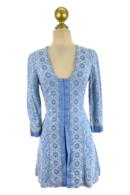 Vestido BCBG MAXAZRIA Azul